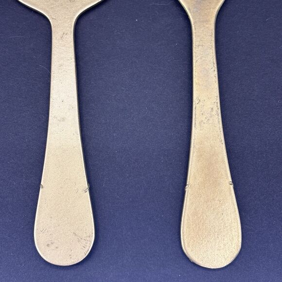 Artistic Accents Handcrafted Appetizer Cheese Serving Set Floral Gold - Picture 9 of 11